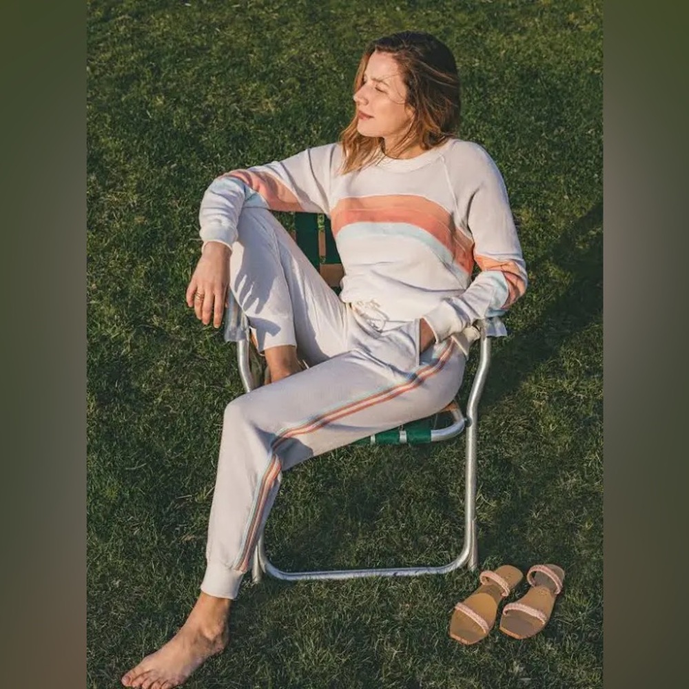 Faherty size M sweat jogger set in Molli 100% cotton